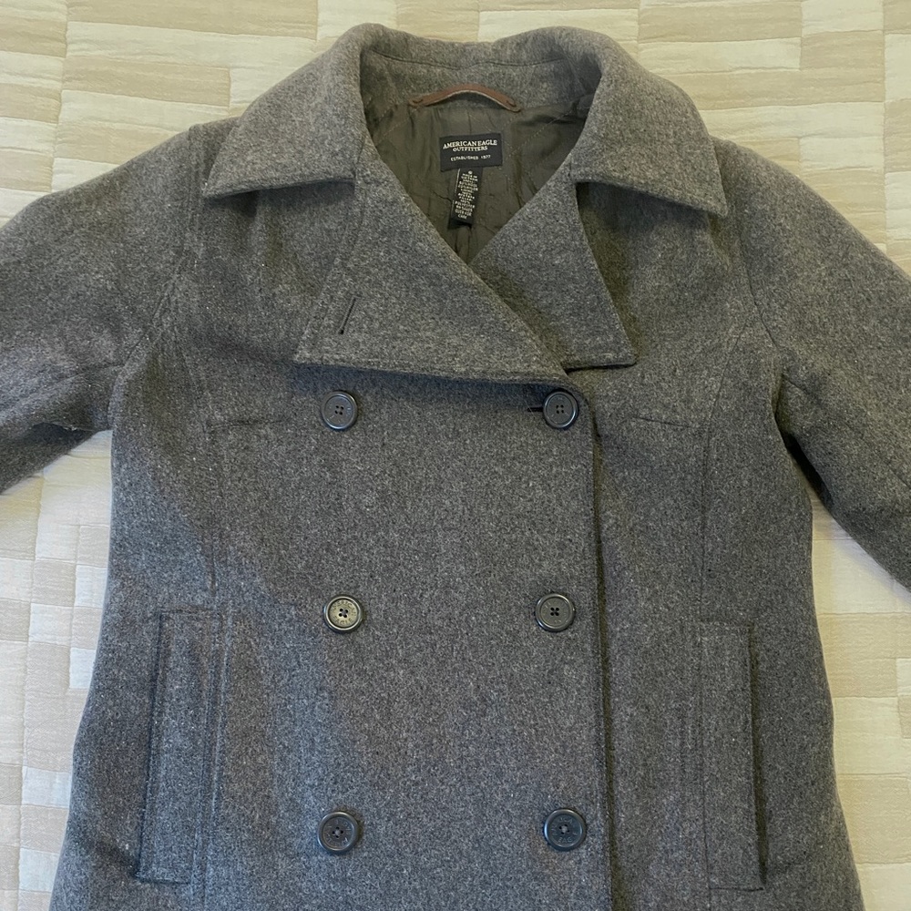 Vintage AE wool pea coat